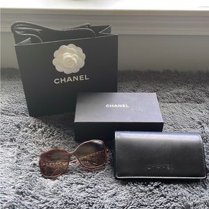 SOLD —Chanel 100% authentic Square Sunglass was Like new